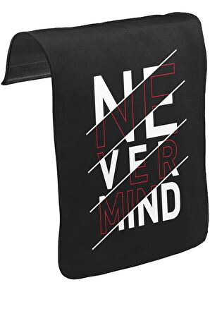 Never Mind Unisex Siyah Tak-Çıkar Postacı Çanta Kapağı CK-1575