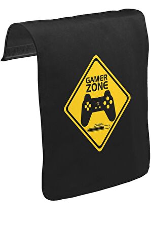 Gamer Zone Unisex Siyah Tak-Çıkar Postacı Çanta Kapağı CK-1588