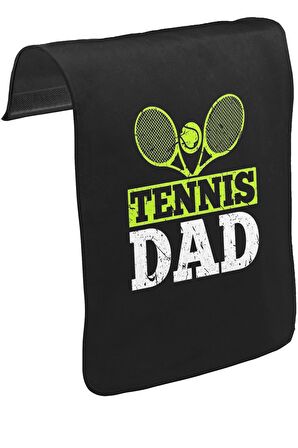 Tenis - Baba Unisex Siyah Tak-Çıkar Postacı Çanta Kapağı CK-1729