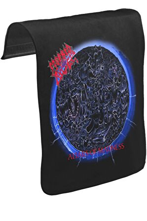 Morbid Angel - Altars of Madness Unisex Siyah Tak-Çıkar Postacı Çanta Kapağı CK-176
