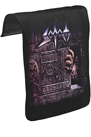 Sodom - Better off Dead Unisex Siyah Tak-Çıkar Postacı Çanta Kapağı CK-177