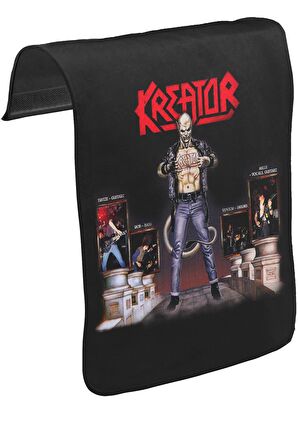 Kreator - Terrible Certainty Unisex Siyah Tak-Çıkar Postacı Çanta Kapağı CK-181