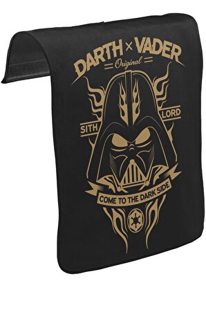Darth Vader Unisex Siyah Tak-Çıkar Postacı Çanta Kapağı CK-19
