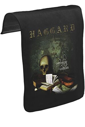 Haggard - Awaking the Centuries Unisex Siyah Tak-Çıkar Postacı Çanta Kapağı CK-321