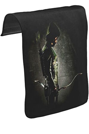 Arrow Unisex Siyah Tak-Çıkar Postacı Çanta Kapağı CK-326