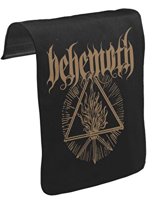 Behemoth - Trinity Unisex Siyah Tak-Çıkar Postacı Çanta Kapağı CK-473