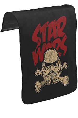 Star Wars - Stormtrooper Unisex Siyah Tak-Çıkar Postacı Çanta Kapağı CK-51