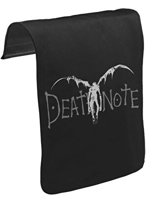 Death Note - Logo Unisex Siyah Tak-Çıkar Postacı Çanta Kapağı CK-550