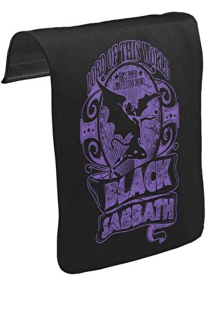 Black Sabbath - Lord of This World Unisex Siyah Tak-Çıkar Postacı Çanta Kapağı CK-58