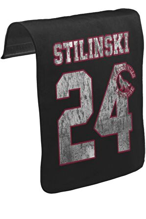 Teen Wolf - Stilinski 24 Unisex Siyah Tak-Çıkar Postacı Çanta Kapağı CK-594