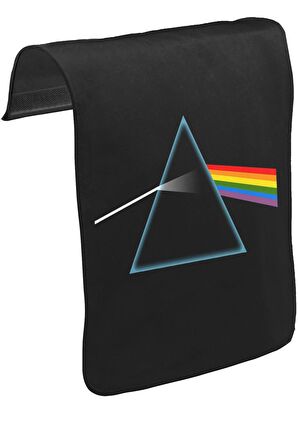 Pink Floyd - Dark Side of the Moon Unisex Siyah Tak-Çıkar Postacı Çanta Kapağı CK-613