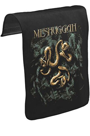Mesuggah Unisex Siyah Tak-Çıkar Postacı Çanta Kapağı CK-629