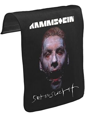 Rammstein - Sehnsucht Unisex Siyah Tak-Çıkar Postacı Çanta Kapağı CK-699