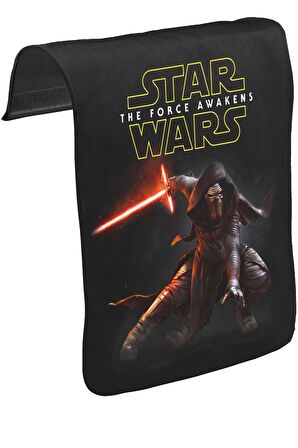Star Wars - The Force Awakens XUnisex Siyah Tak-Çıkar Postacı Çanta Kapağı CK-724