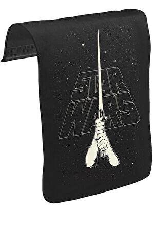 Star Wars - Blade Unisex Siyah Tak-Çıkar Postacı Çanta Kapağı CK-725