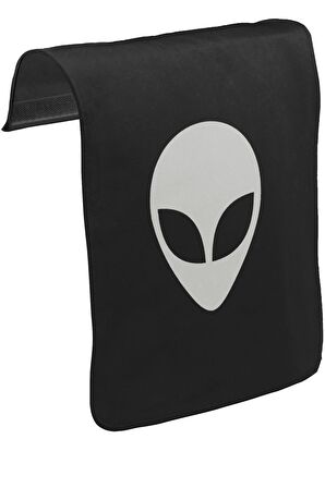 Alien Unisex Siyah Tak-Çıkar Postacı Çanta Kapağı CK-741