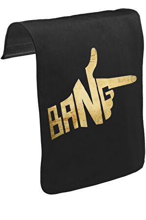 Bang Unisex Siyah Tak-Çıkar Postacı Çanta Kapağı CK-770