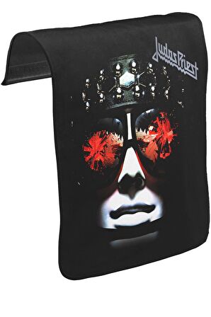 Judas Priest Unisex Siyah Tak-Çıkar Postacı Çanta Kapağı CK-80