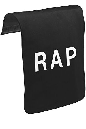 RAP Unisex Siyah Tak-Çıkar Postacı Çanta Kapağı CK-804