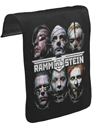 Rammstein - Sehnsucht Grup Unisex Siyah Tak-Çıkar Postacı Çanta Kapağı CK-817