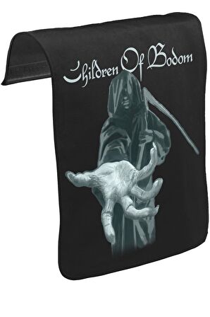 Children of Bodom - Something Wild Unisex Siyah Tak-Çıkar Postacı Çanta Kapağı CK-830