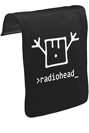 Radiohead Unisex Siyah Tak-Çıkar Postacı Çanta Kapağı CK-855