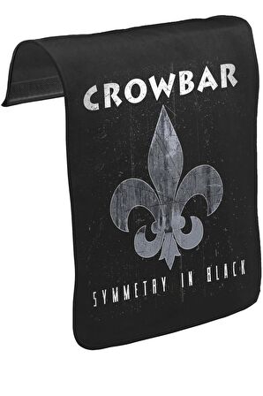 Crowbar - Symmetry in Black Unisex Siyah Tak-Çıkar Postacı Çanta Kapağı CK-873