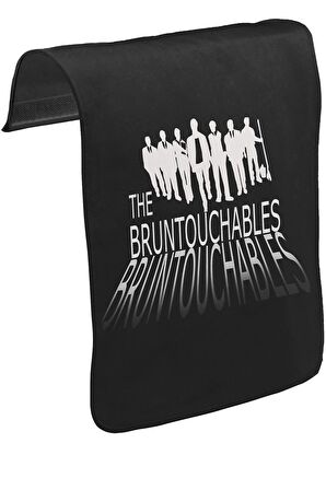 The Bruntouchables Unisex Siyah Tak-Çıkar Postacı Çanta Kapağı CK-897