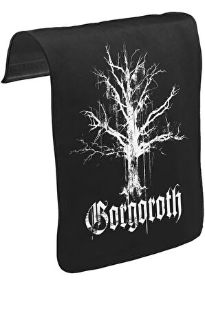 Gorgoroth Unisex Siyah Tak-Çıkar Postacı Çanta Kapağı CK-94