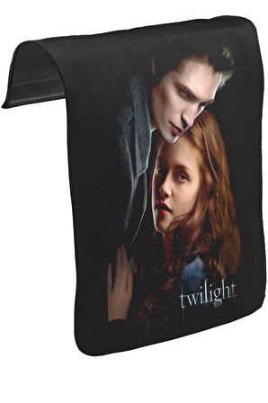 Twilight Unisex Siyah Tak-Çıkar Postacı Çanta Kapağı CK-942