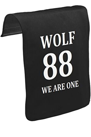EXO - Wolf We are One Unisex Siyah Tak-Çıkar Postacı Çanta Kapağı CK-946
