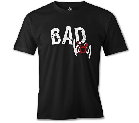 Bad Boy - Sin Siyah Erkek Tshirt