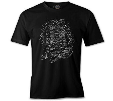 Einstein - Integrals Siyah Erkek Tshirt