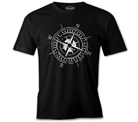 Pusula II Siyah Erkek Tshirt