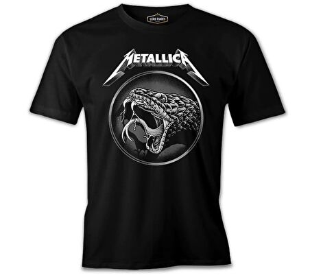Metallica - Yılan Siyah Erkek Tshirt