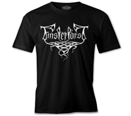Finsterforst - Logo Siyah Erkek Tshirt