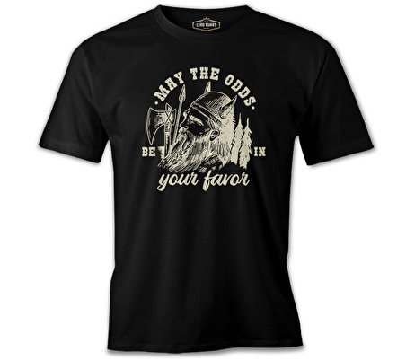 Viking - Odds Siyah Erkek Tshirt