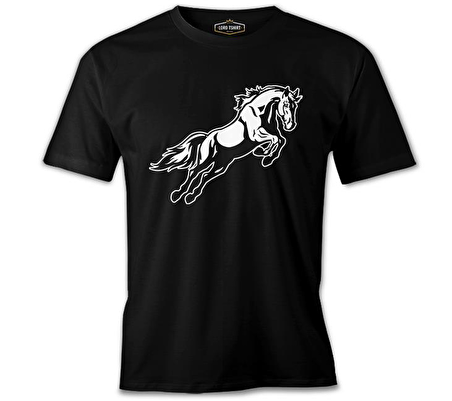 Hayvan - At Nal Siyah Erkek Tshirt