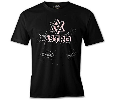 Astro - Universe Siyah Erkek Tshirt