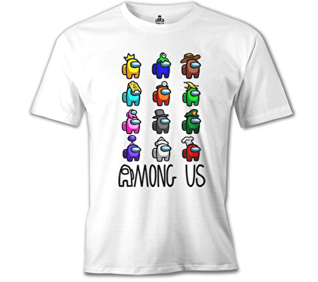 Among Us - Hat Beyaz Erkek Tshirt