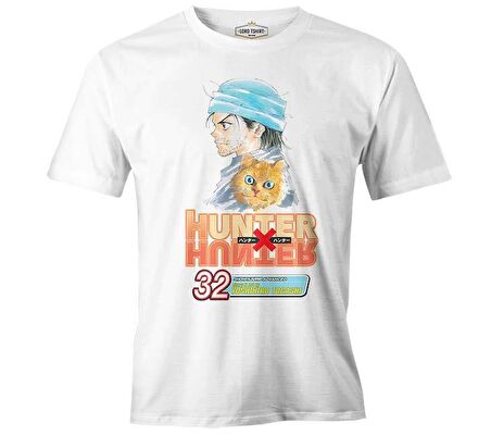 Hunter X Hunter - Goes on İndefinite Beyaz Erkek Tshirt