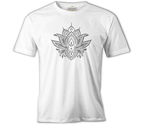 Tattoo - Flower Beyaz Erkek Tshirt