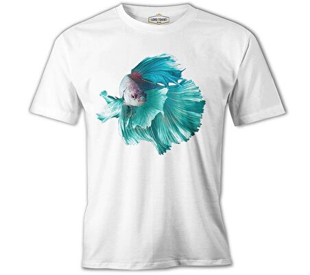 Dance in the Ocean - Balık Beyaz Erkek Tshirt