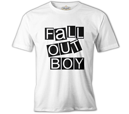 Fall Out Boy - Blocks Beyaz Erkek Tshirt