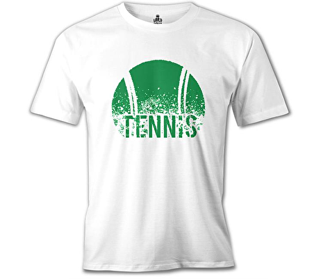 Tenis - Tennis Green Beyaz Erkek Tshirt