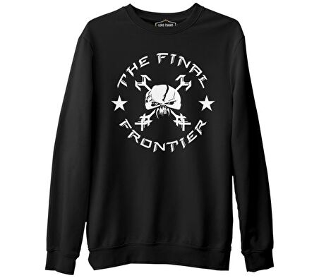 Iron Maiden - The Final Frontier Siyah Erkek Kalın Sweatshirt