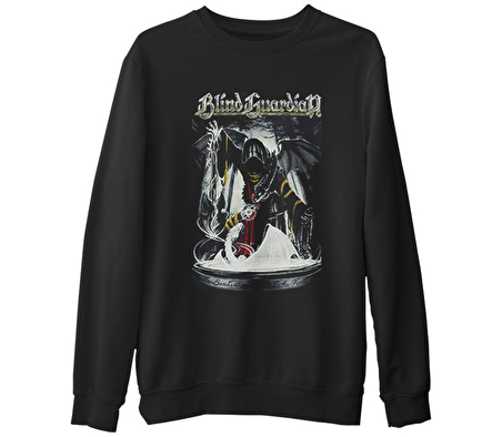 Blind Guardian - The Bard's Song  Siyah Erkek Kalın Sweatshirt