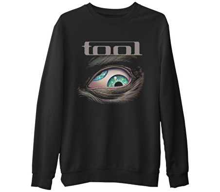 Tool  Siyah Erkek Kalın Sweatshirt