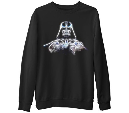 Star Wars - Starlight  Siyah Erkek Kalın Sweatshirt