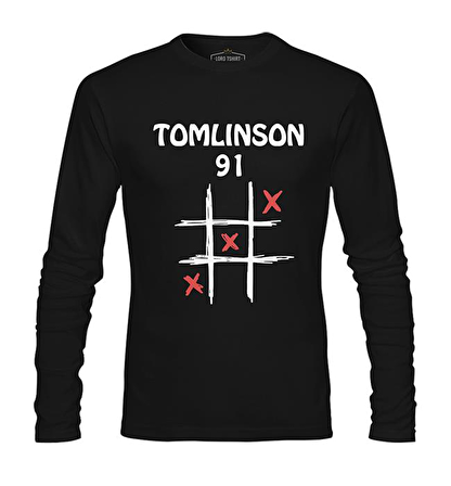 Louis Tomlinson - 91 Siyah Erkek Sweatshirt